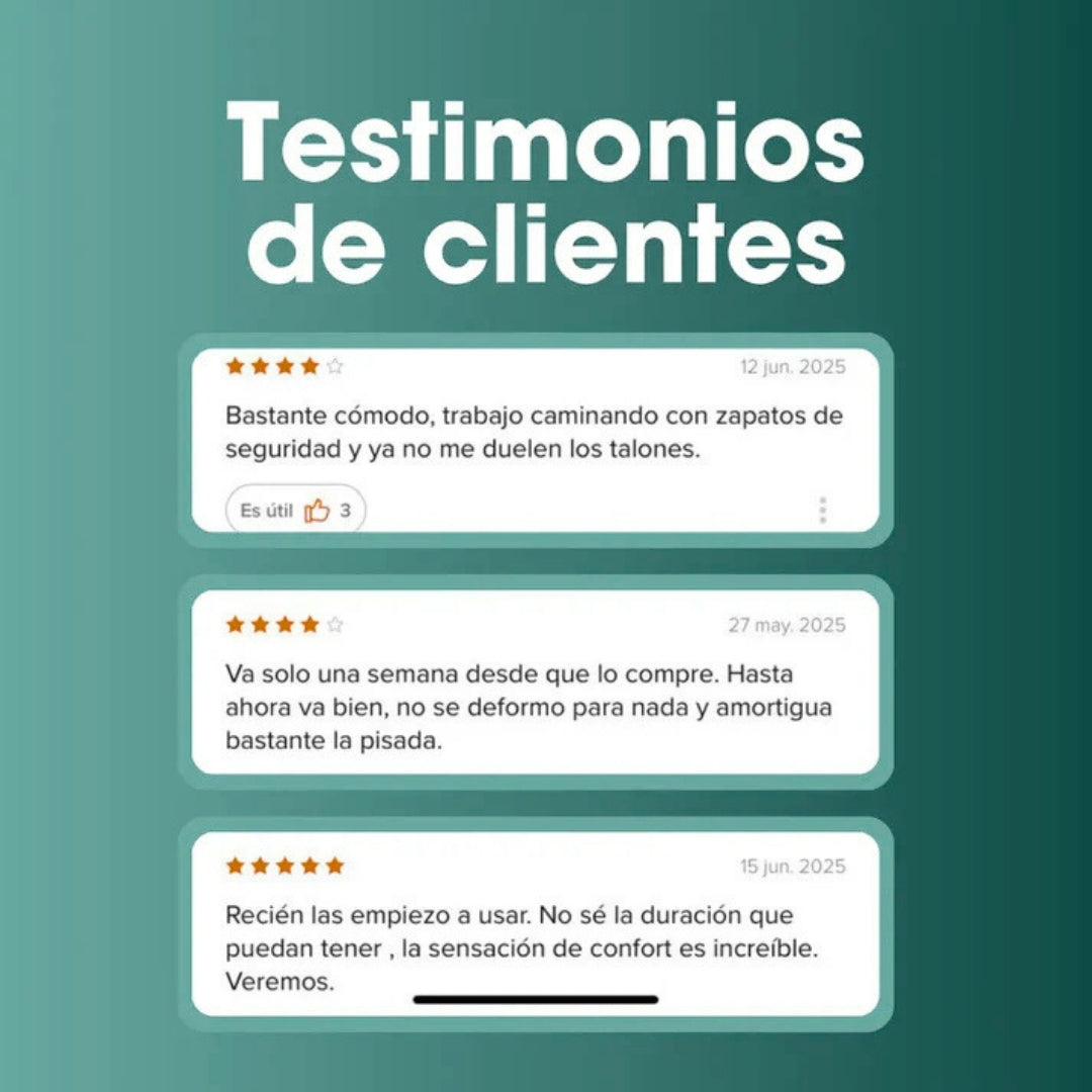 Plantillas Cloud-Comfy 5D | Elimina el dolor plantar fácilmente