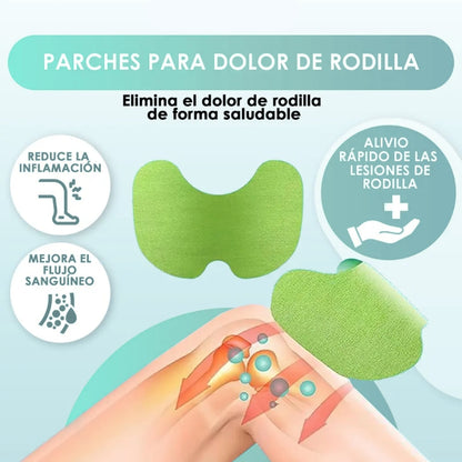 Parches Naturales para Dolor de Rodillas Aliviate™