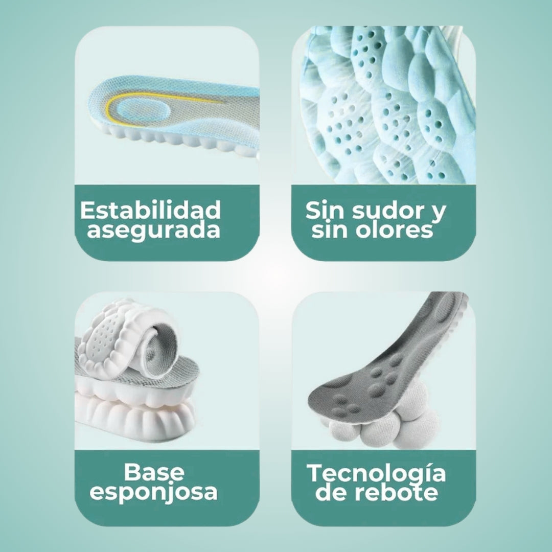 Plantillas Cloud-Comfy 5D | Elimina el dolor plantar fácilmente