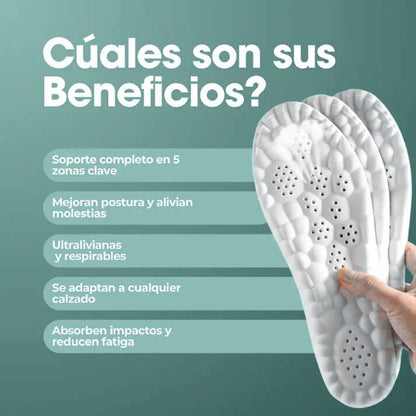 Plantillas Cloud-Comfy 5D | Elimina el dolor plantar fácilmente