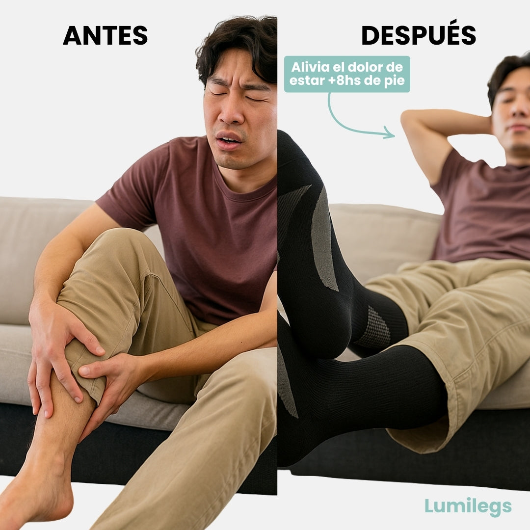MEDIAS DE COMPRESIÓN LUMILEGS - Piernas livianas todo el día