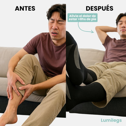 MEDIAS DE COMPRESIÓN LUMILEGS - Piernas livianas todo el día