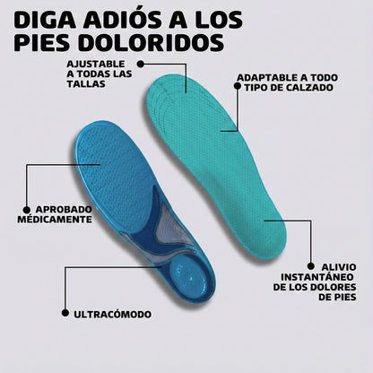 Plantillas ComfyFeet™ Gel Silicona