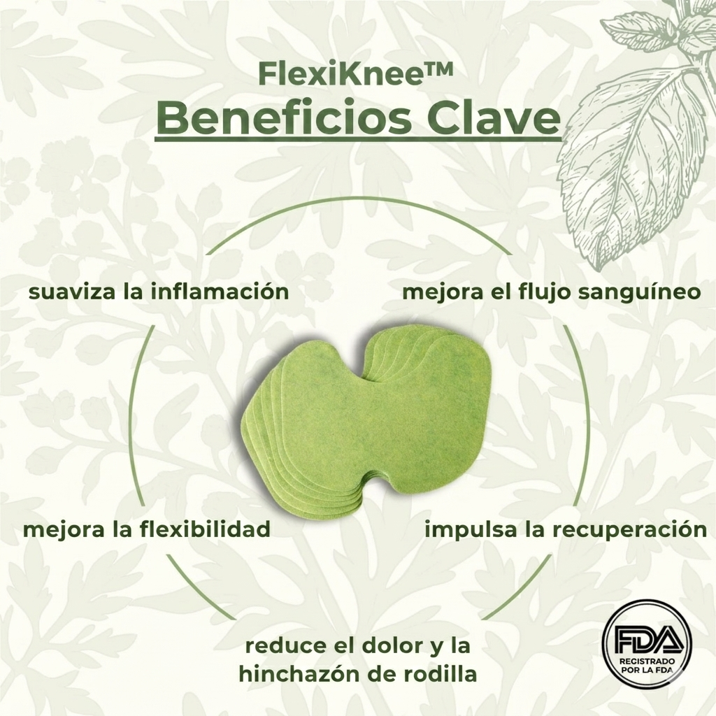 Parches Naturales para Dolor de Rodillas Aliviate™