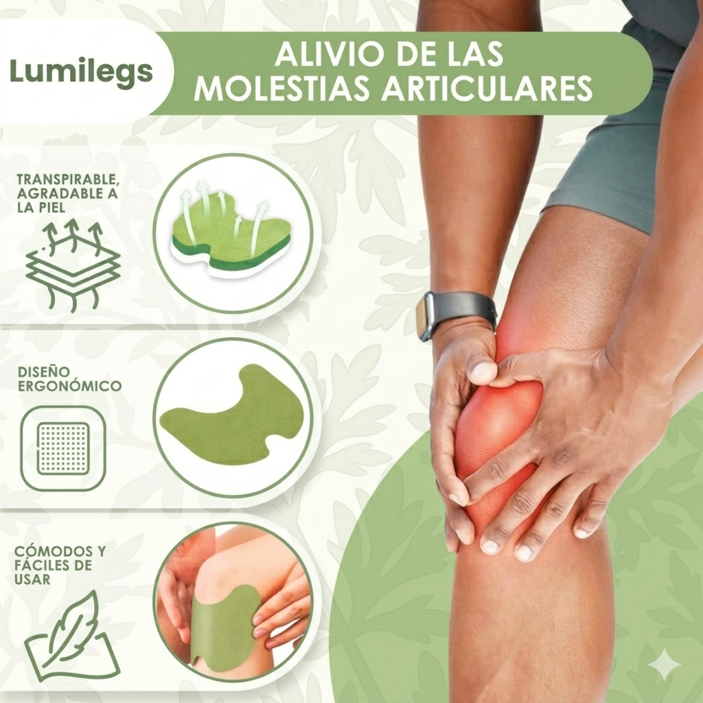 Parches Naturales para Dolor de Rodillas Aliviate™