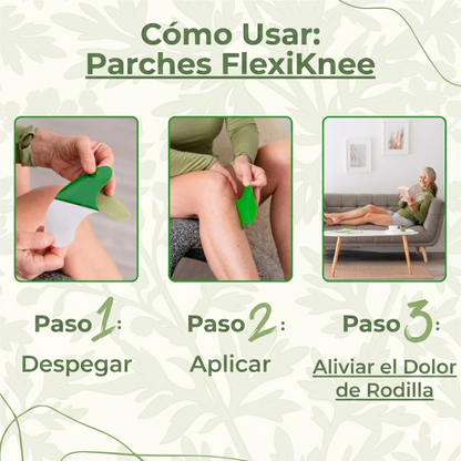 Parches Naturales para Dolor de Rodillas Aliviate™