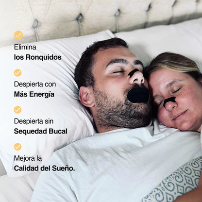 Cintas Adhesivas Bucales Para Dormir - 30 días