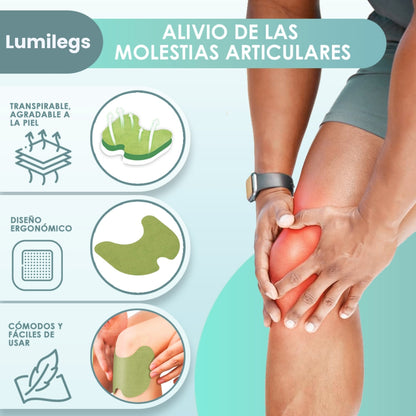 Parches Naturales para Dolor de Rodillas Aliviate™