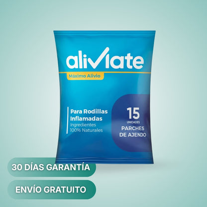 Parches Naturales para Dolor de Rodillas Aliviate™