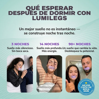 Cintas Adhesivas Bucales Para Dormir - 30 días